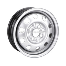 silver steel wheel rims